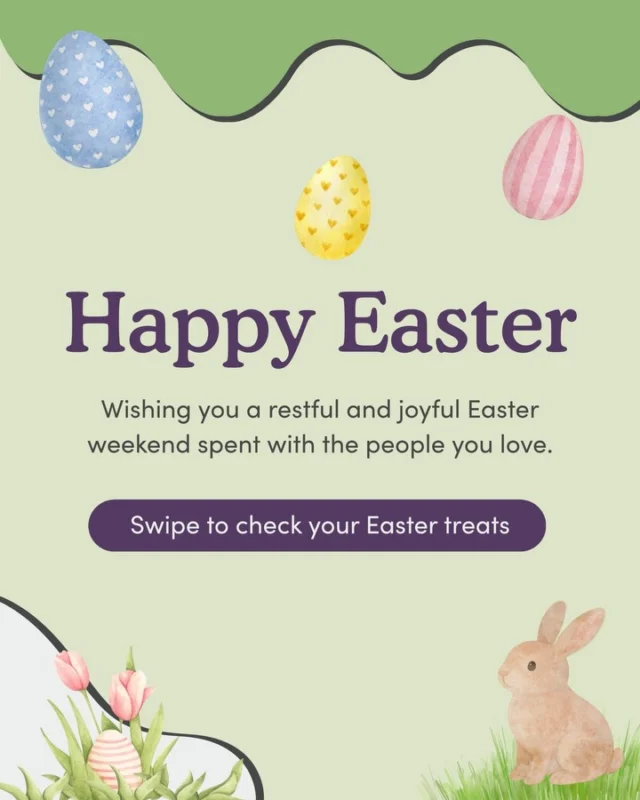 🐣 Happy Easter from all of us at APPI Clinics! 🌿

Wishing you a restful and joyful Easter weekend spent with the people you love.

And because we think your wellbeing always comes first — our Easter offer is here! 🎉

✨ Two ways to treat yourself this season:
1️⃣ 5 classes for the price of 4
2️⃣ 10 + 1 free on all services

Limited time only — don’t miss out. Tap the link in bio to book now. 👇

#APPIClinics #pilateshampstead #pilateswimbledon #easter #physio