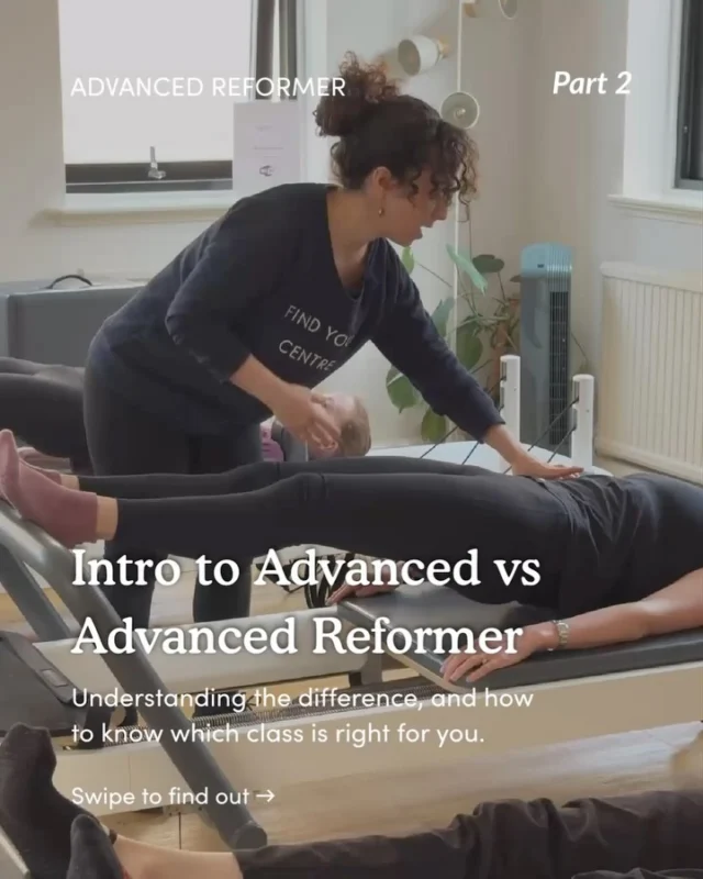 Two classes. Two very different experiences. One question: where are you in your Pilates journey? 🧡

Swipe through to find your fit ➡️

We know ‘advanced’ can feel like a word that’s not meant for you yet. That’s exactly why we created Intro to Advanced Reformer - a progressive, supported way to build into the full repertoire without being thrown in the deep end.

And if you’re already there? Advanced Reformer is waiting.

✨ Both classes are led by Marina Guarnieri, both at our Hampstead studio.

Intro to Advanced Reformer · Every Monday · 11am
Advanced Reformer · Every Wednesday · 7pm

Spots are limited - book yours via the link in bio.
📍 APPI Hampstead studio

#appiclinics #ReformerPilates #AdvancedPilates #HampsteadPilates #PilatesCommunity