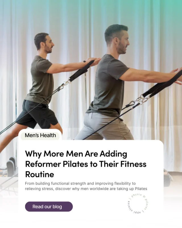Reformer Pilates isn’t just for women... and more men are discovering why! 💪🏻

From improving strength, flexibility and core stability to reducing injury risk and enhancing sports performance, Reformer Pilates is becoming an essential part of many men’s fitness routines.

Our latest blog explores why more men are stepping onto the reformer and how Pilates can help you move better, perform better and feel stronger—whether you’re an athlete, a gym-goer or simply looking after your long-term health.

With over 80 Reformer Pilates classes each week across our two London studios, there’s something for everyone—including our dedicated Men’s Reformer Pilates class every Wednesday at 6:00 pm in Hampstead. Our boutique classes are limited to just 6 people, ensuring plenty of individual attention, feedback and expert guidance so you get the very best from every session.

👉 Read the full blog via the link in our bio, or book your first class and discover the benefits for yourself!

#ReformerPilates #PilatesForMen #MensHealth #appiclinics #InjuryPrevention