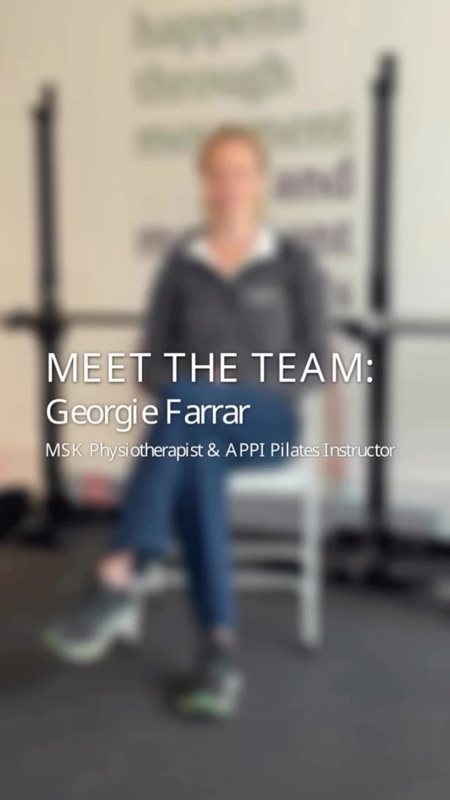 ✨ Meet the Team ✨

Say hello to Georgie, our MSK Physiotherapist and APPI Pilates Instructor. With a background in ballet and a passion for helping people move with confidence, Georgie takes a holistic approach to rehabilitation, supporting clients from recovery through to long-term wellbeing.

Whether you’re recovering from an injury or working towards your next goal, Georgie is here to help every step of the way.

Book an appointment via the link in our bio.

#APPIClinics #MeetTheTeam #Physiotherapy #MSKPhysio #PilatesInstructor